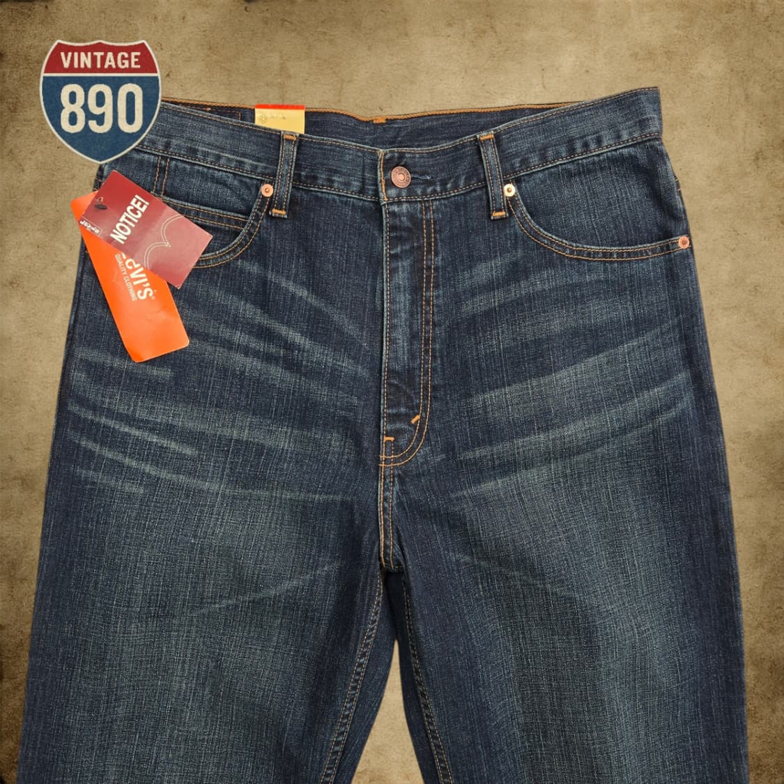 [32.5] LEVIS 리바이스 새제품 OT220 오렌지탭 중청바지 상품이미지2