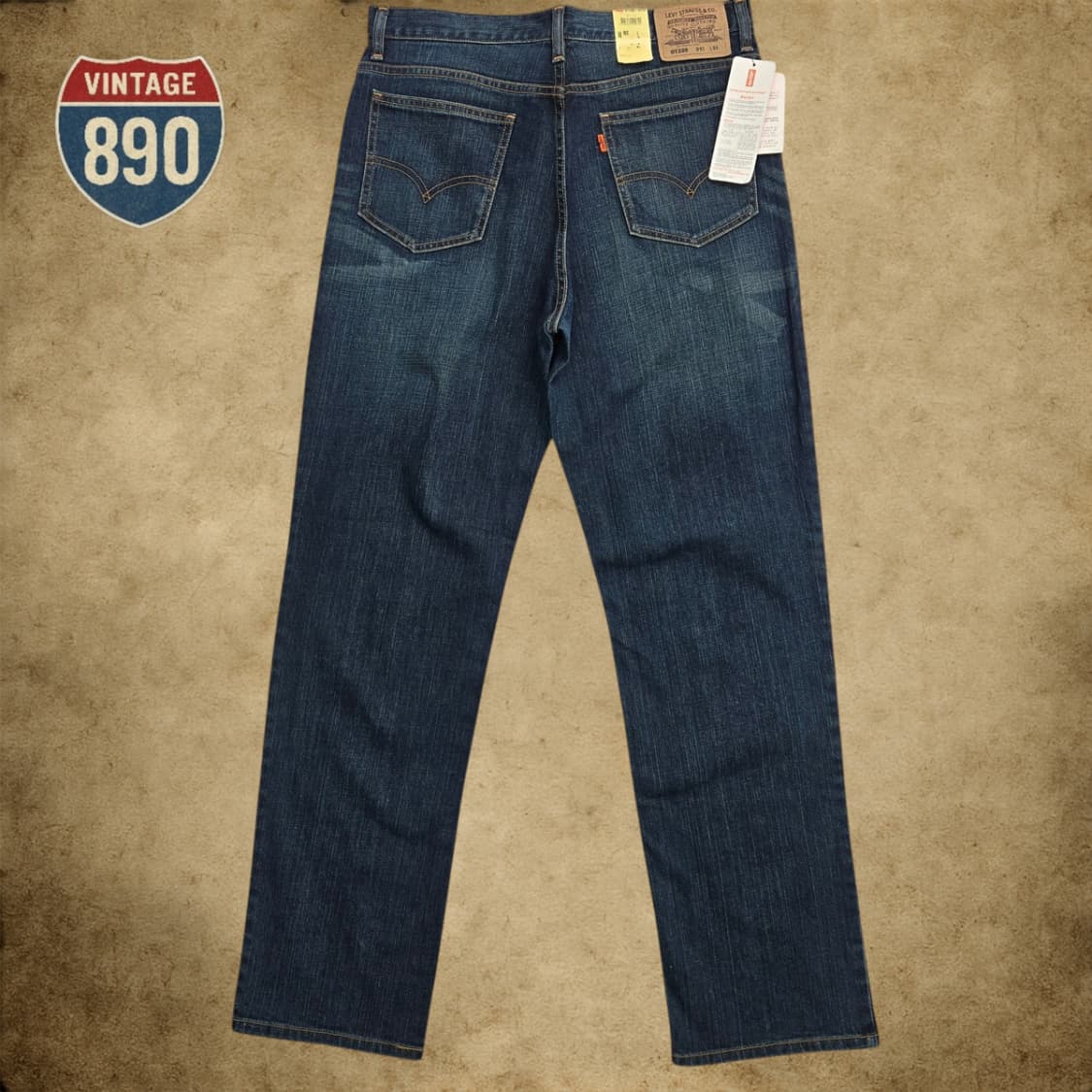 [32.5] LEVIS 리바이스 새제품 OT220 오렌지탭 중청바지 상품이미지6
