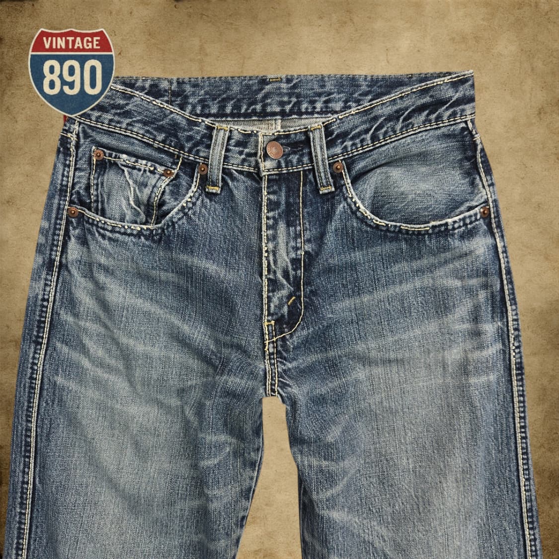 [30] LEVIS 리바이스 510 데미지 연청바지 상품이미지2