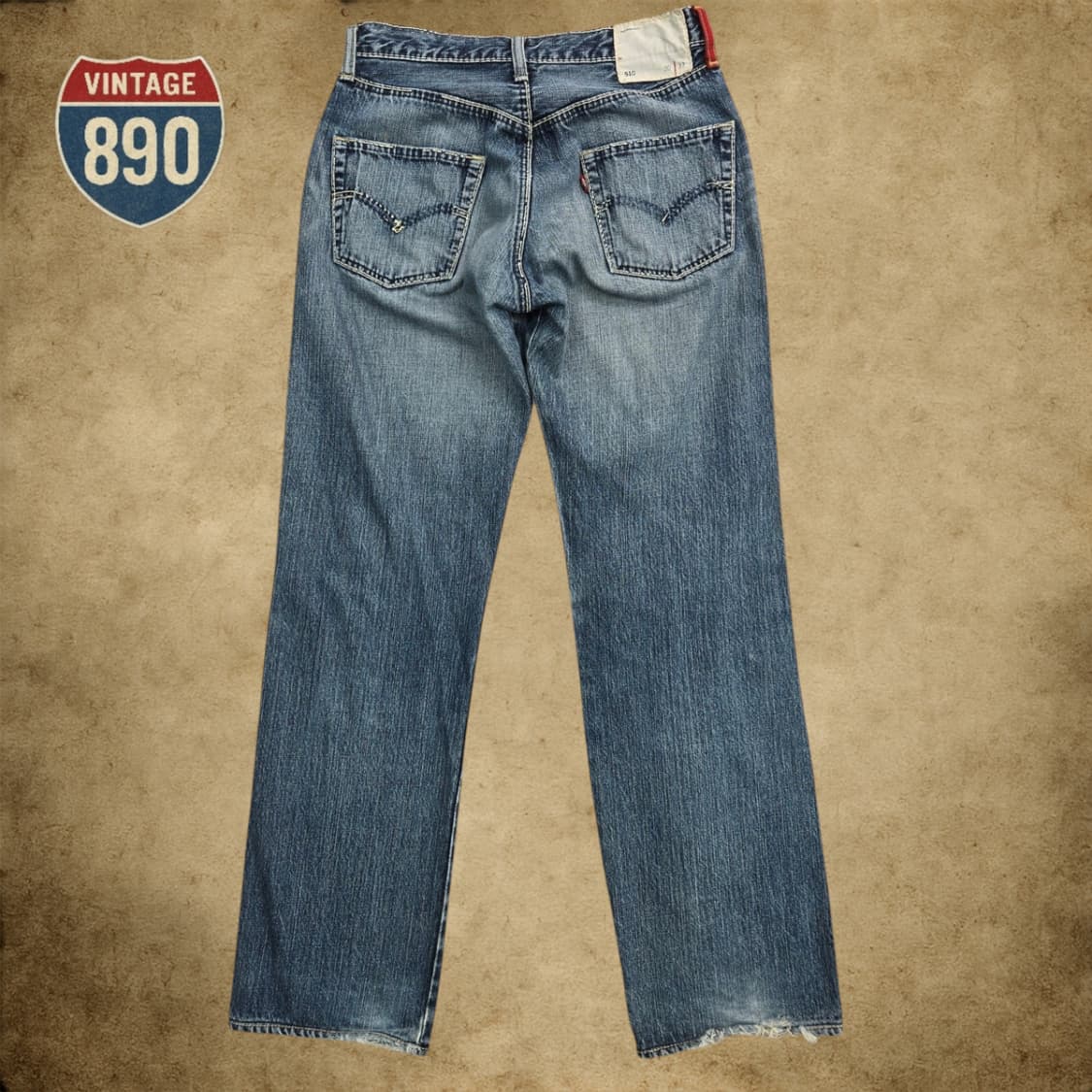 [30] LEVIS 리바이스 510 데미지 연청바지 상품이미지6