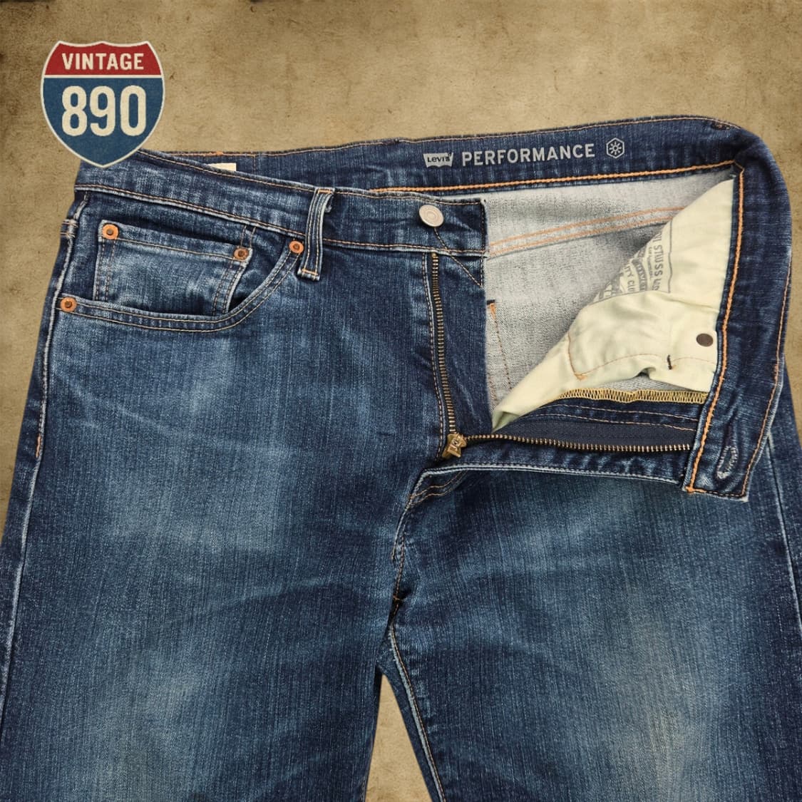 [32] LEVIS 리바이스 502 기모 청바지 상품이미지3