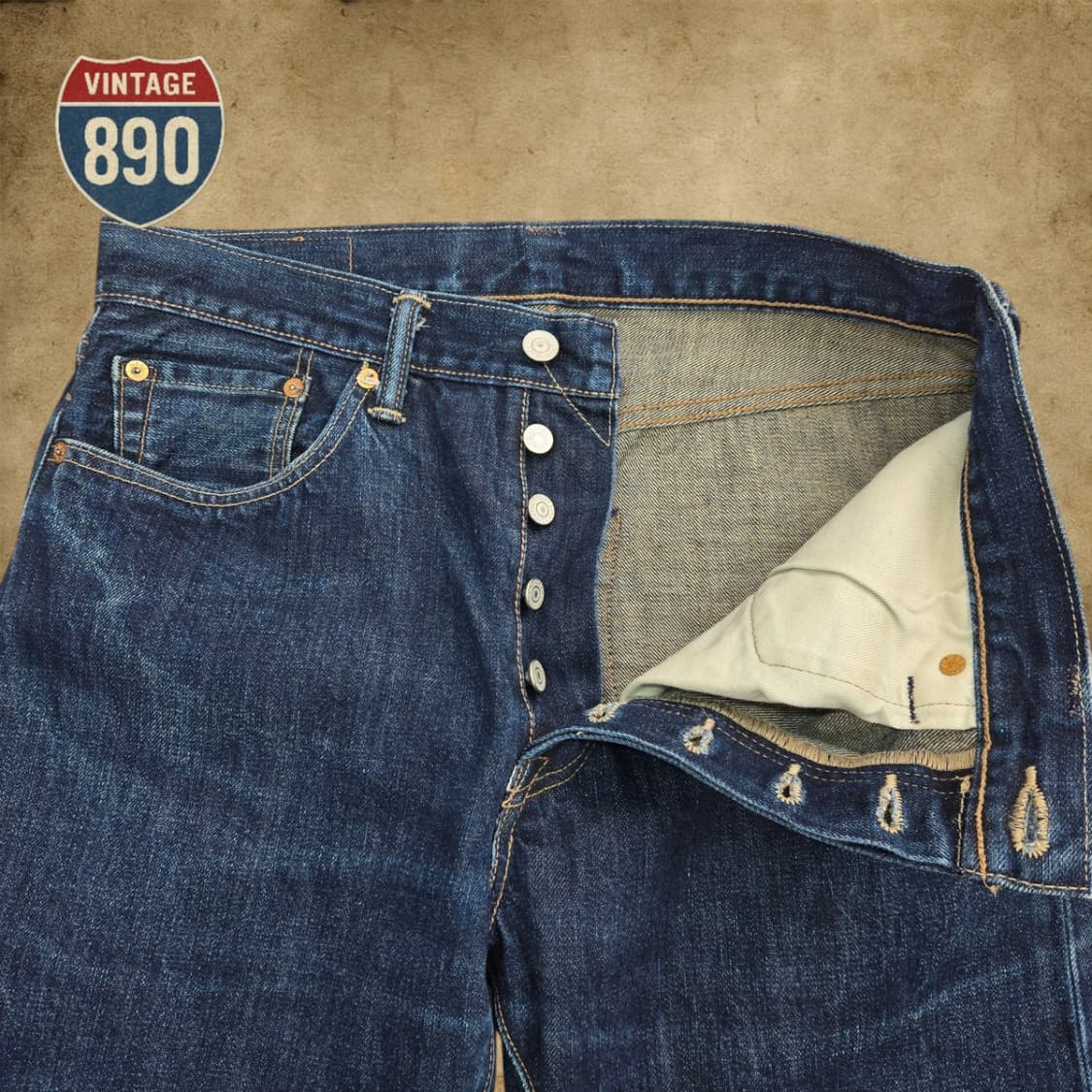 [32] LEVIS 리바이스 501 데님 청바지 상품이미지3
