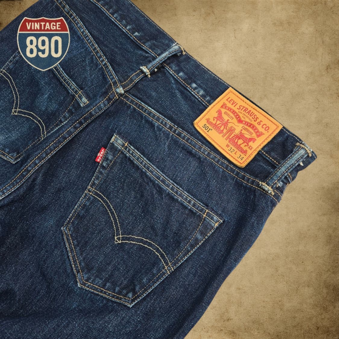 [32] LEVIS 리바이스 501 데님 청바지 상품이미지8
