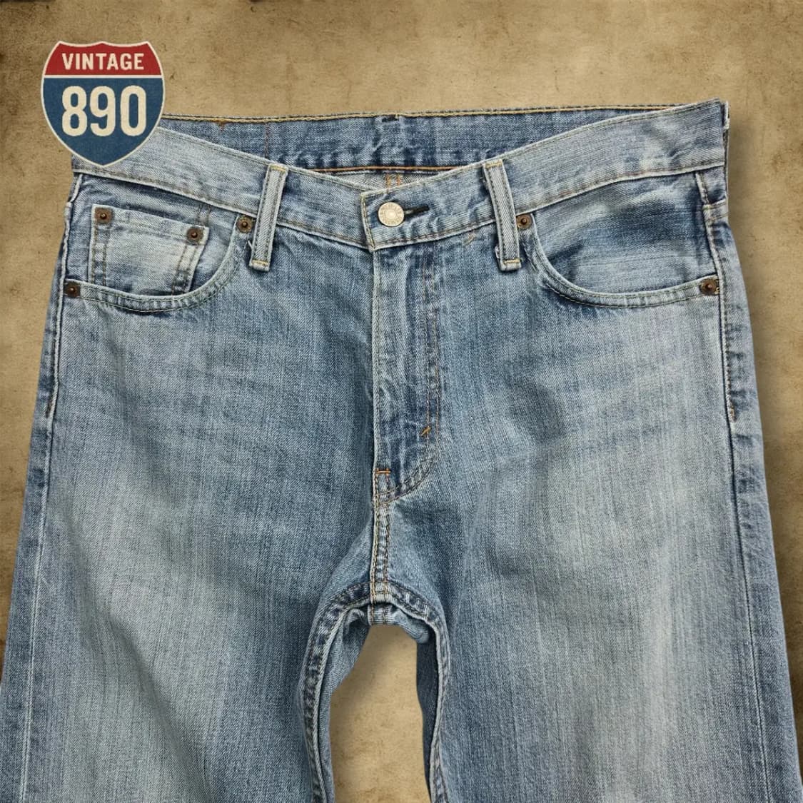 [30] LEVIS 리바이스 504 데님 연청바지 상품이미지2