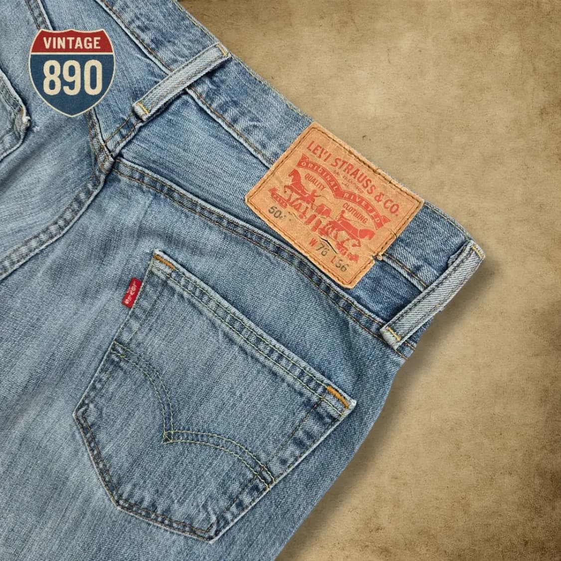 [30] LEVIS 리바이스 504 데님 연청바지 상품이미지8