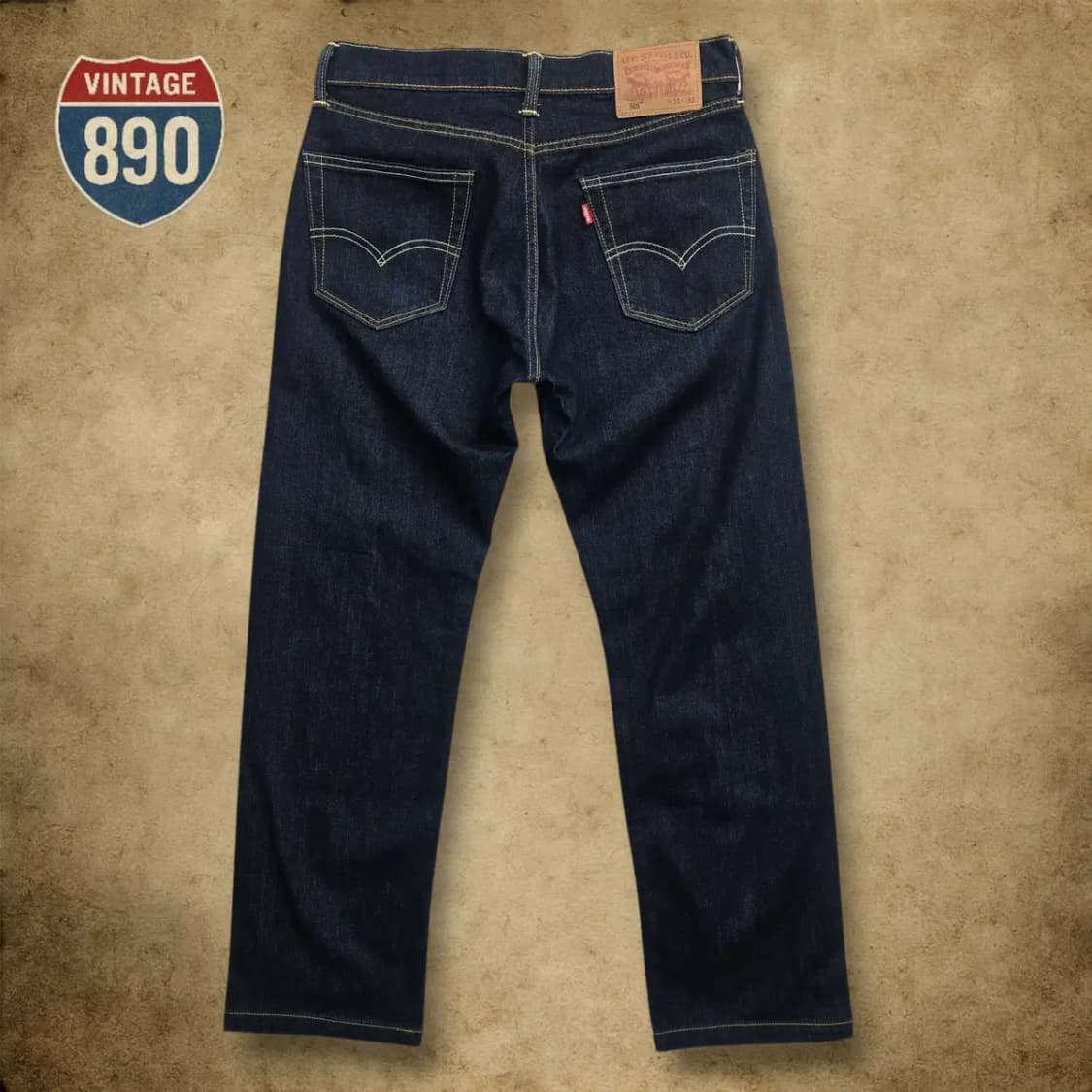 [30] LEVIS 리바이스 505 데님 생지 청바지 상품이미지7