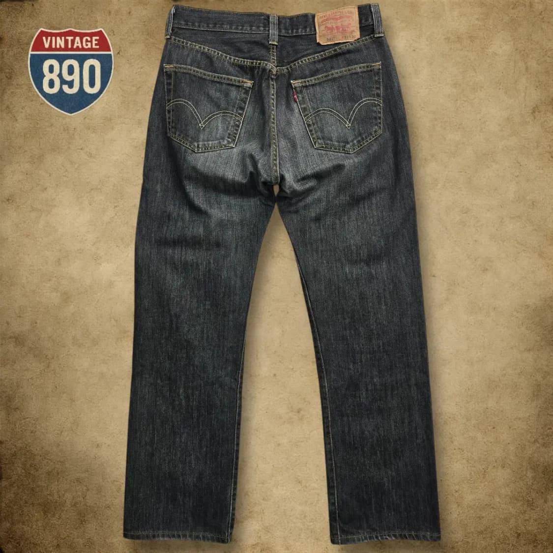 [31] LEVIS 리바이스 501 데님 흑청바지 상품이미지6