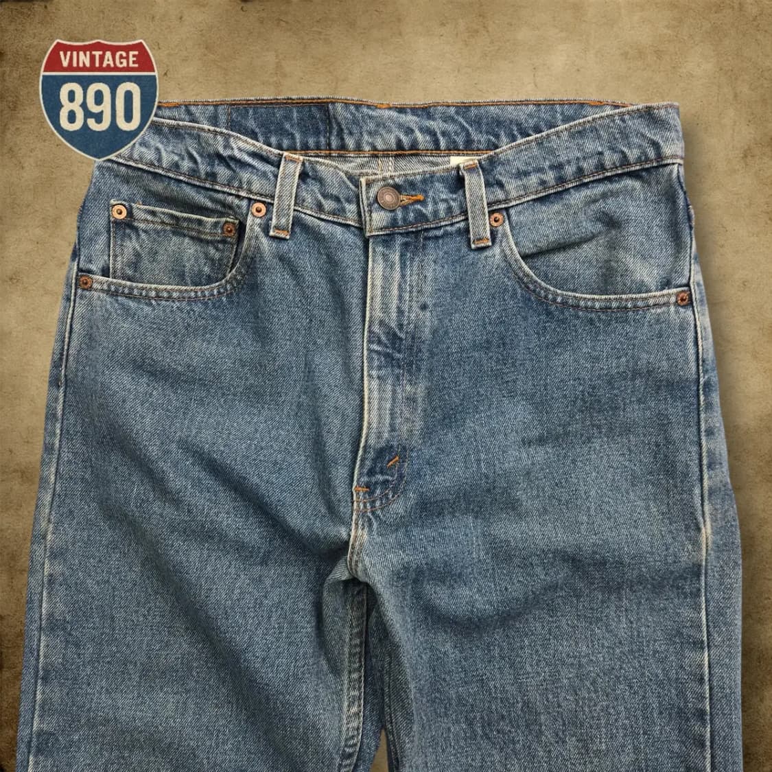 [31] LEVIS 90s 리바이스 505 데님 연청바지 상품이미지2