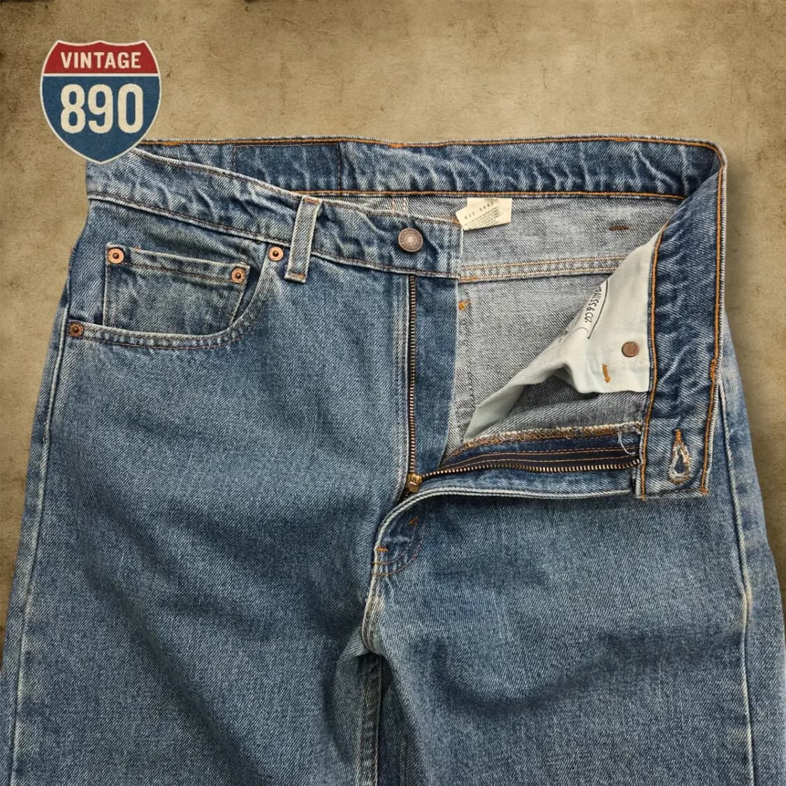 [31] LEVIS 90s 리바이스 505 데님 연청바지 상품이미지3