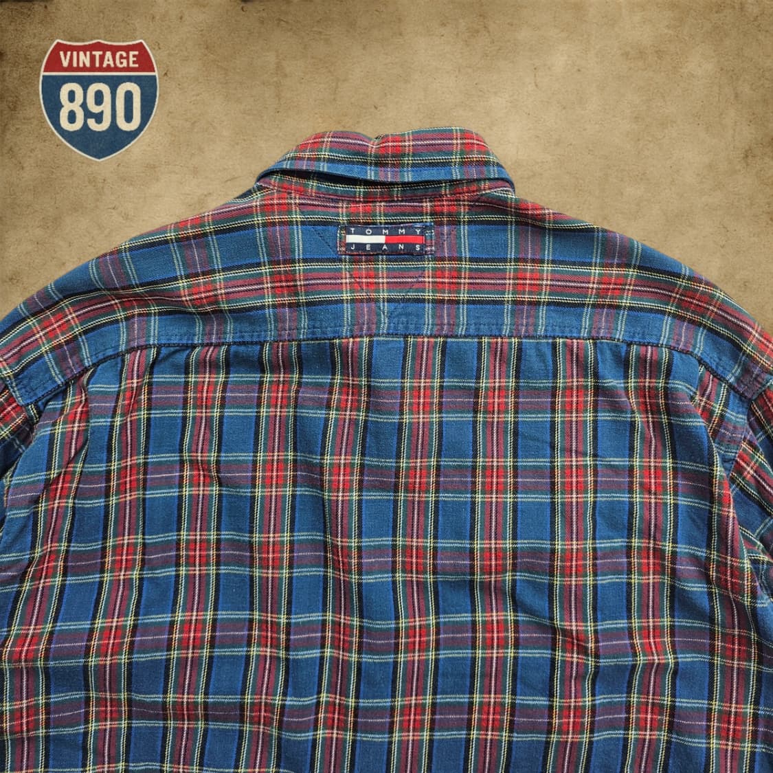 [M] 타미힐피거 올드스쿨 포켓 체크셔츠 상품이미지8