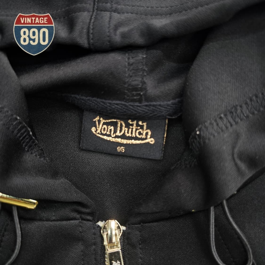 [95] VonDutch 본더치 올드스쿨 후드집업 져지 상품이미지5