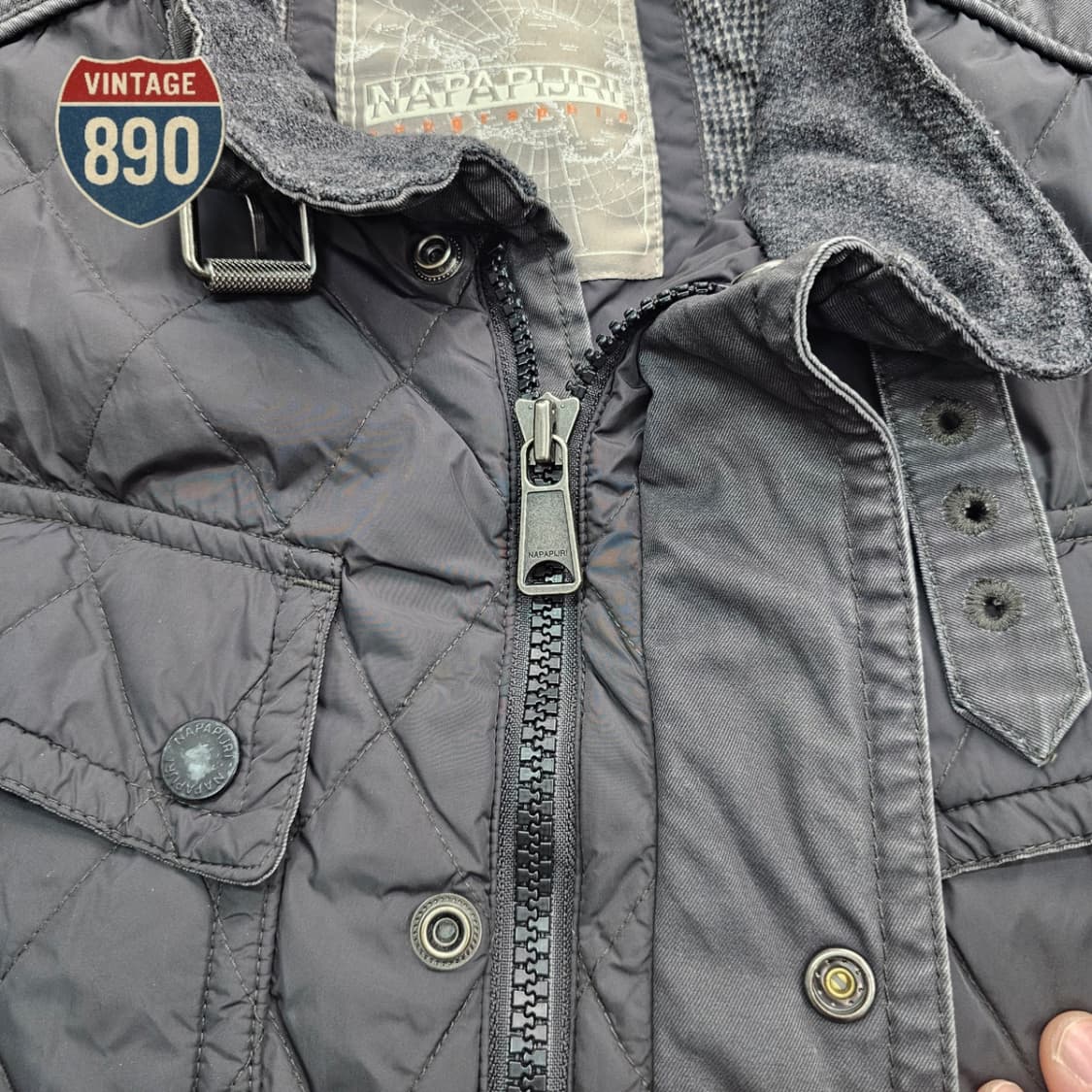 [XL] NAPAPIJRI 나파피리 남성 퀼팅 헌팅자켓 상품이미지10