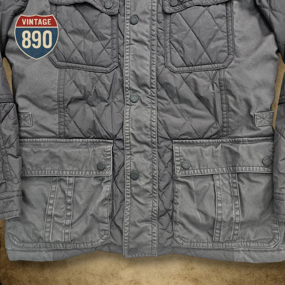 [XL] NAPAPIJRI 나파피리 남성 퀼팅 헌팅자켓 상품이미지3