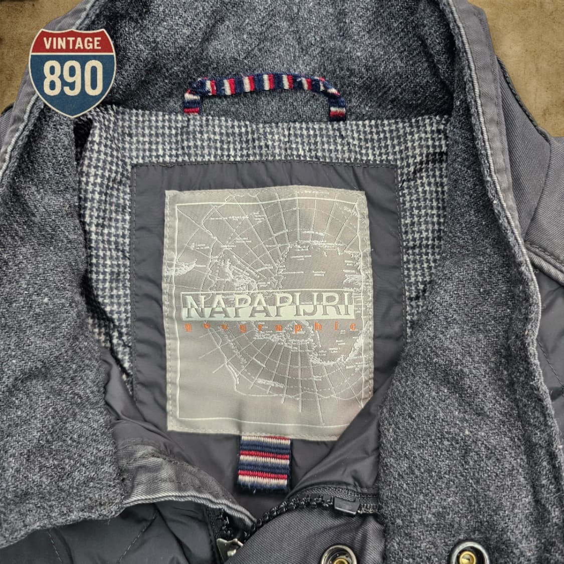 [XL] NAPAPIJRI 나파피리 남성 퀼팅 헌팅자켓 상품이미지5