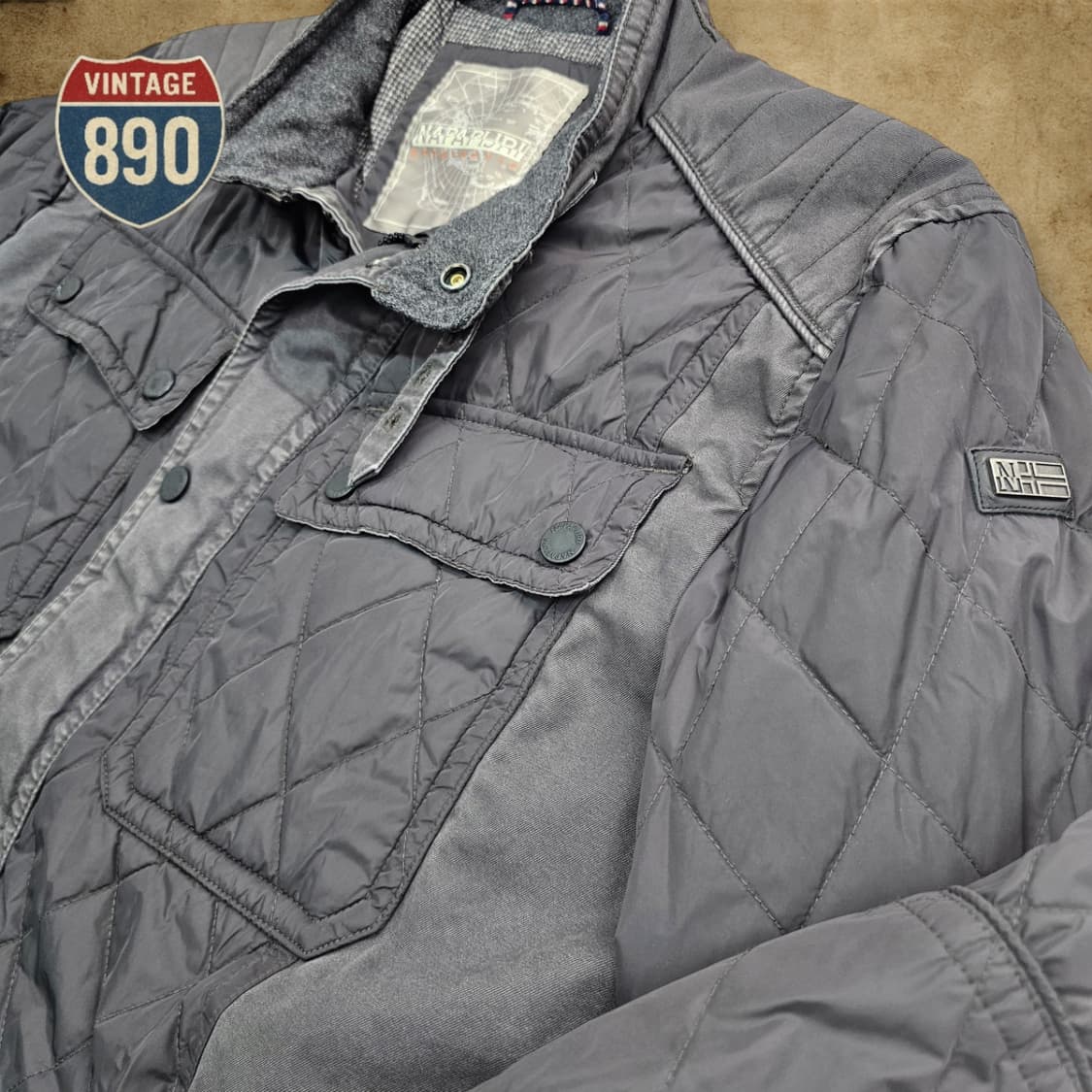 [XL] NAPAPIJRI 나파피리 남성 퀼팅 헌팅자켓 상품이미지6