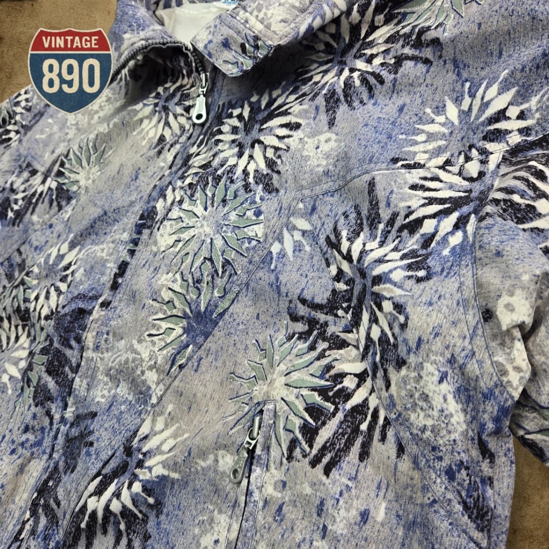 [110] RODEO 빈티지 올드스쿨 패턴 바람막이 상품이미지5