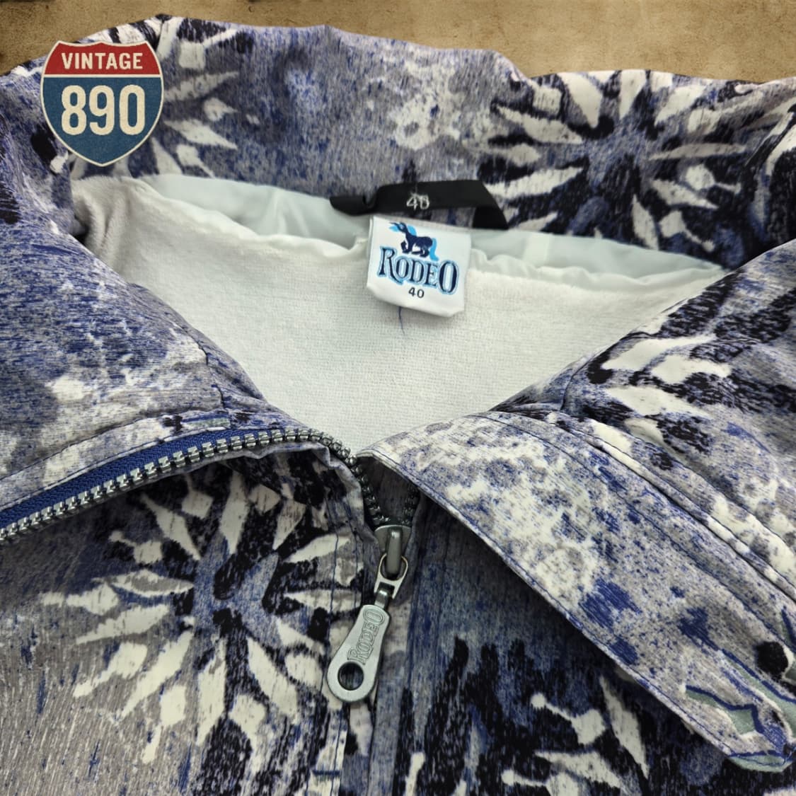 [110] RODEO 빈티지 올드스쿨 패턴 바람막이 상품이미지6