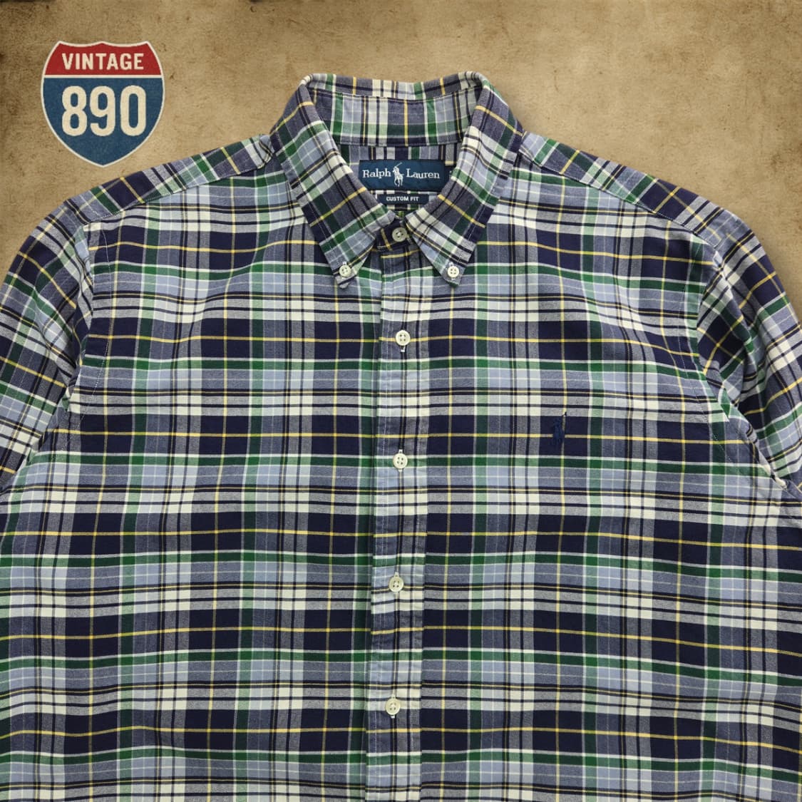 [L] POLO 폴로랄프로렌 블레이크핏 체크셔츠 상품이미지2