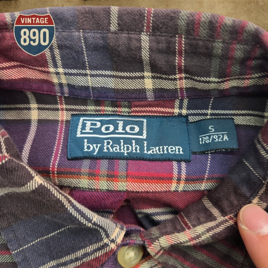 [95] POLO 폴로랄프로렌 체크패턴 셔츠 상품이미지5