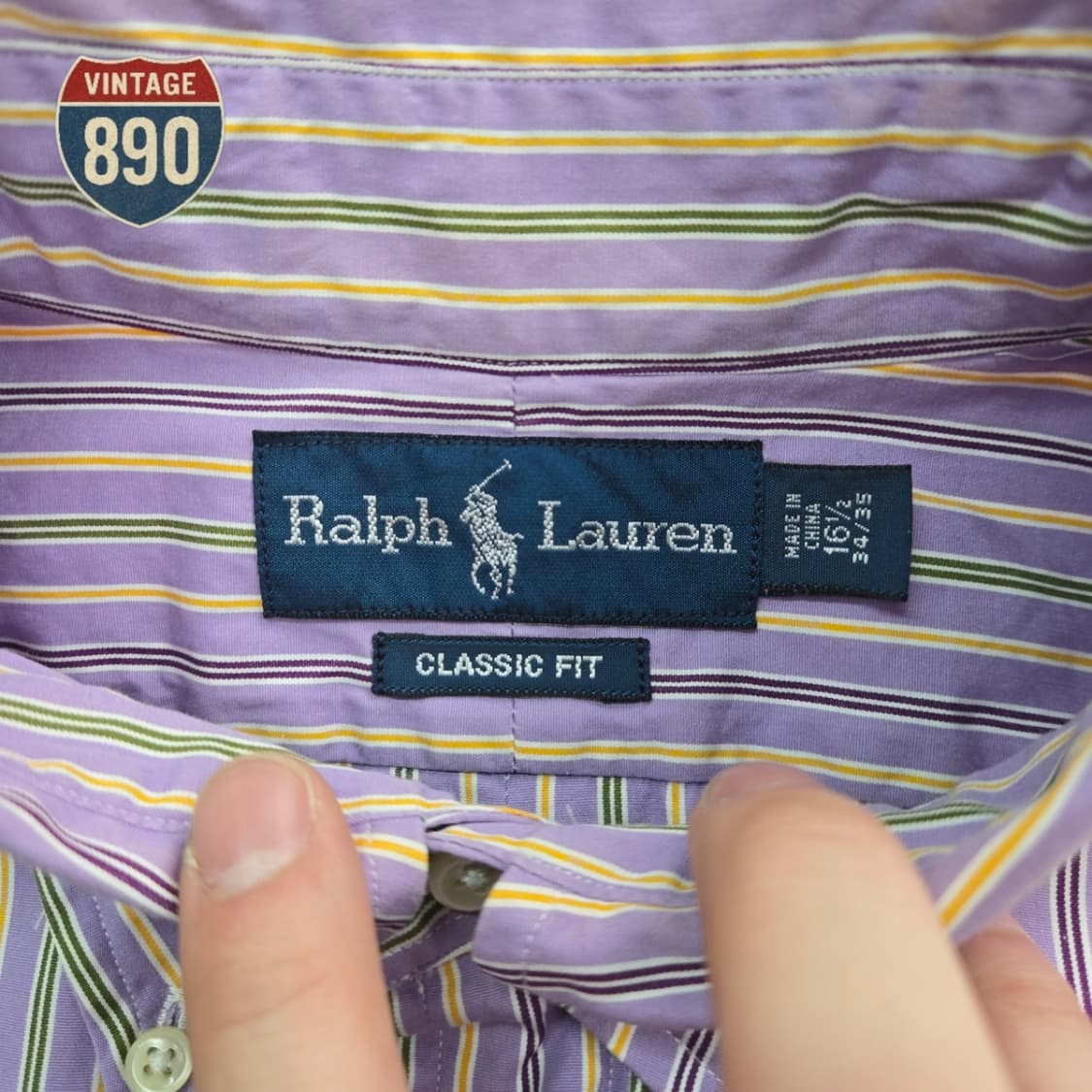 [105] POLO 폴로랄프로렌 스트라이트 포플린 셔츠 상품이미지6