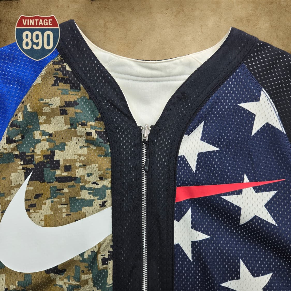 [L] NIKE 나이키 NRG 리버시블 베이스볼 져지 자켓 상품이미지2