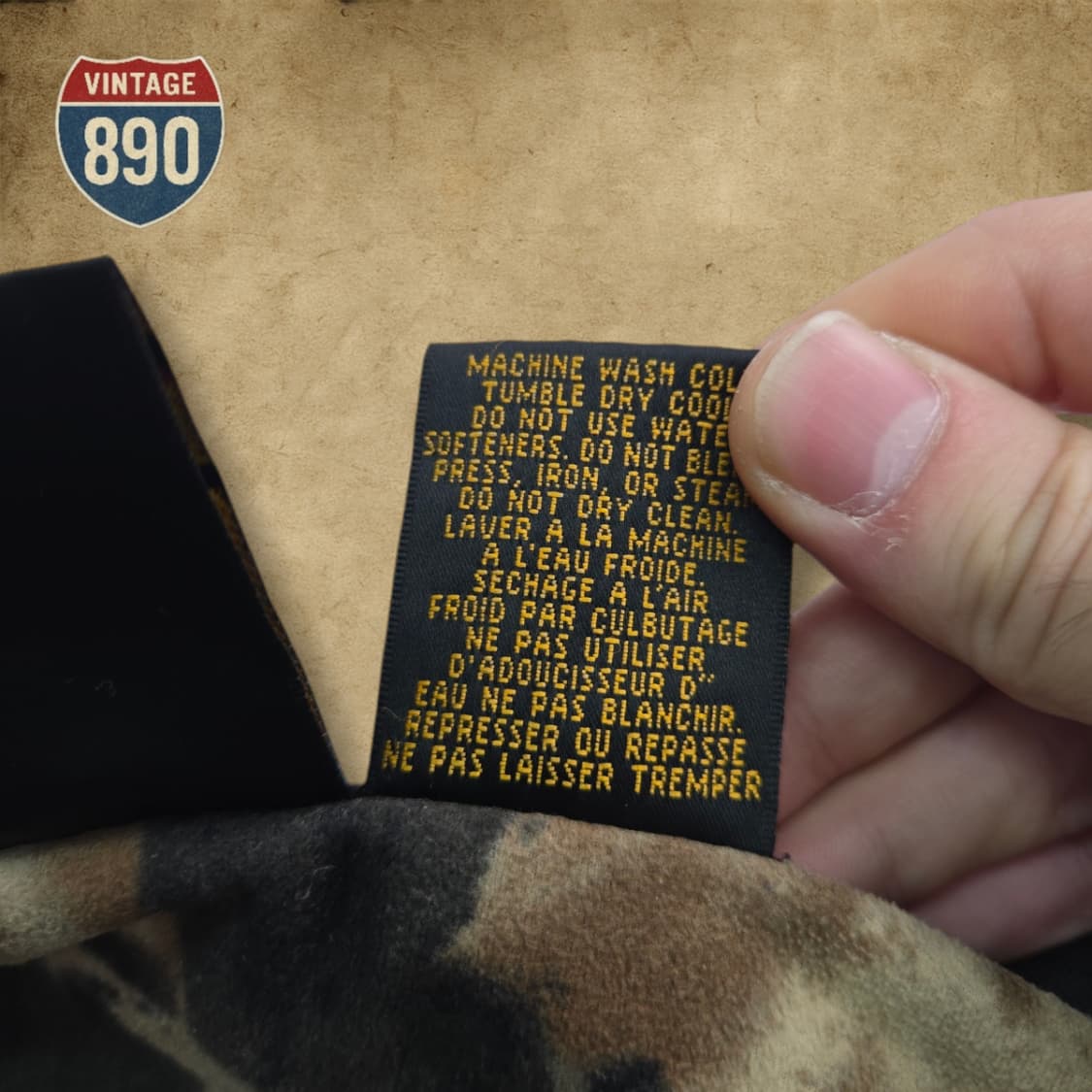 [L] 브라우닝 헌팅 리프패턴 플리스 집업자켓 상품이미지10