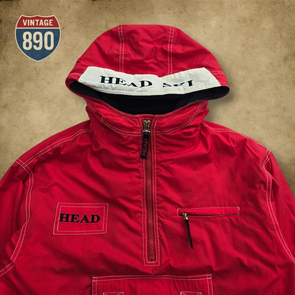 [105] HEAD 빈티지 올드스쿨 스키 아노락 자켓 상품이미지2