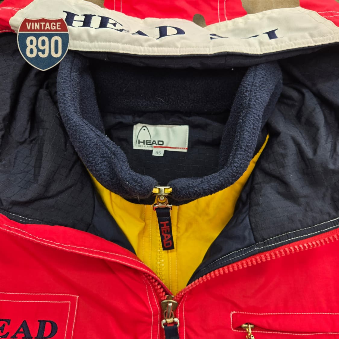 [105] HEAD 빈티지 올드스쿨 스키 아노락 자켓 상품이미지6