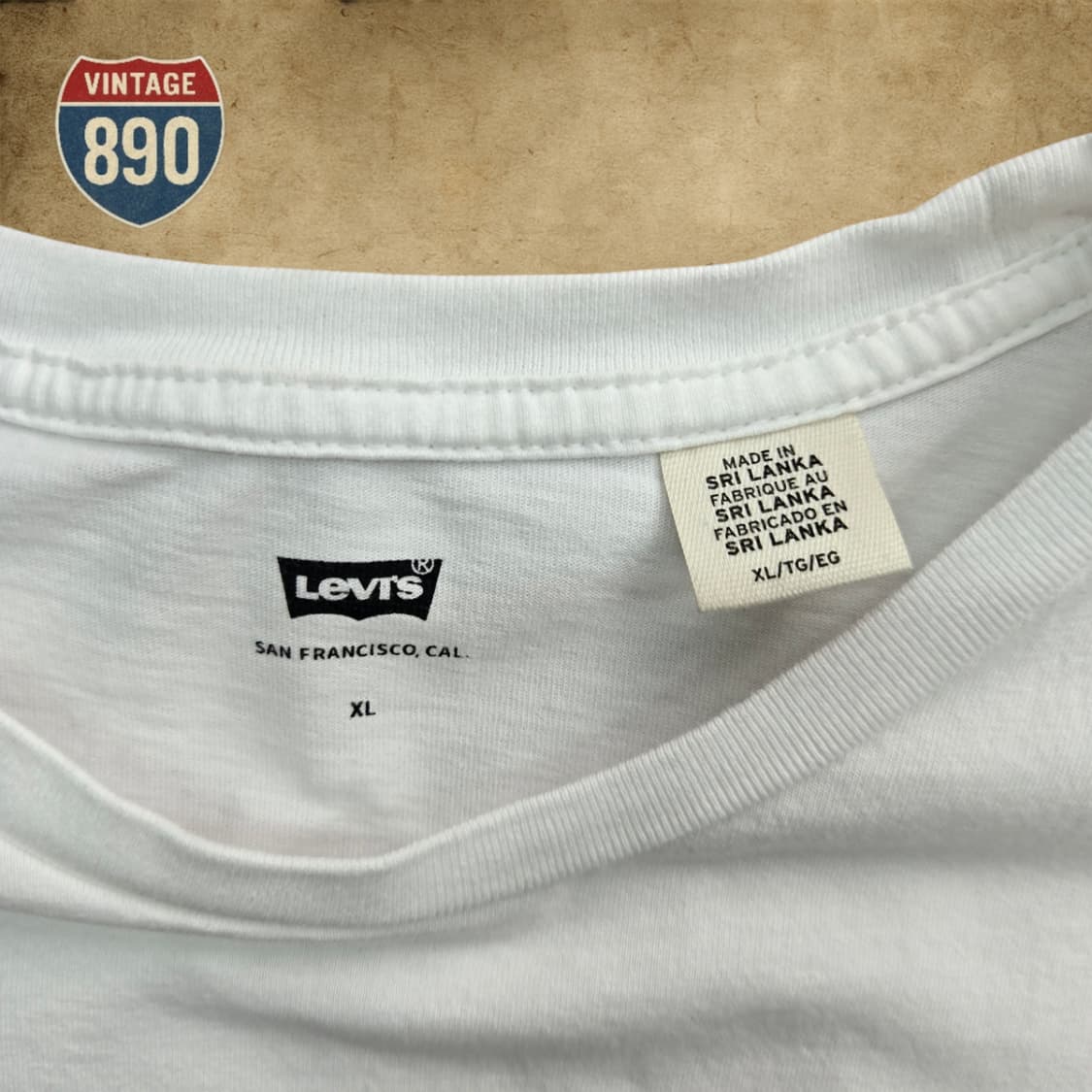 [XL] LEVIS 리바이스 빈티지로고 반팔티 상품이미지6