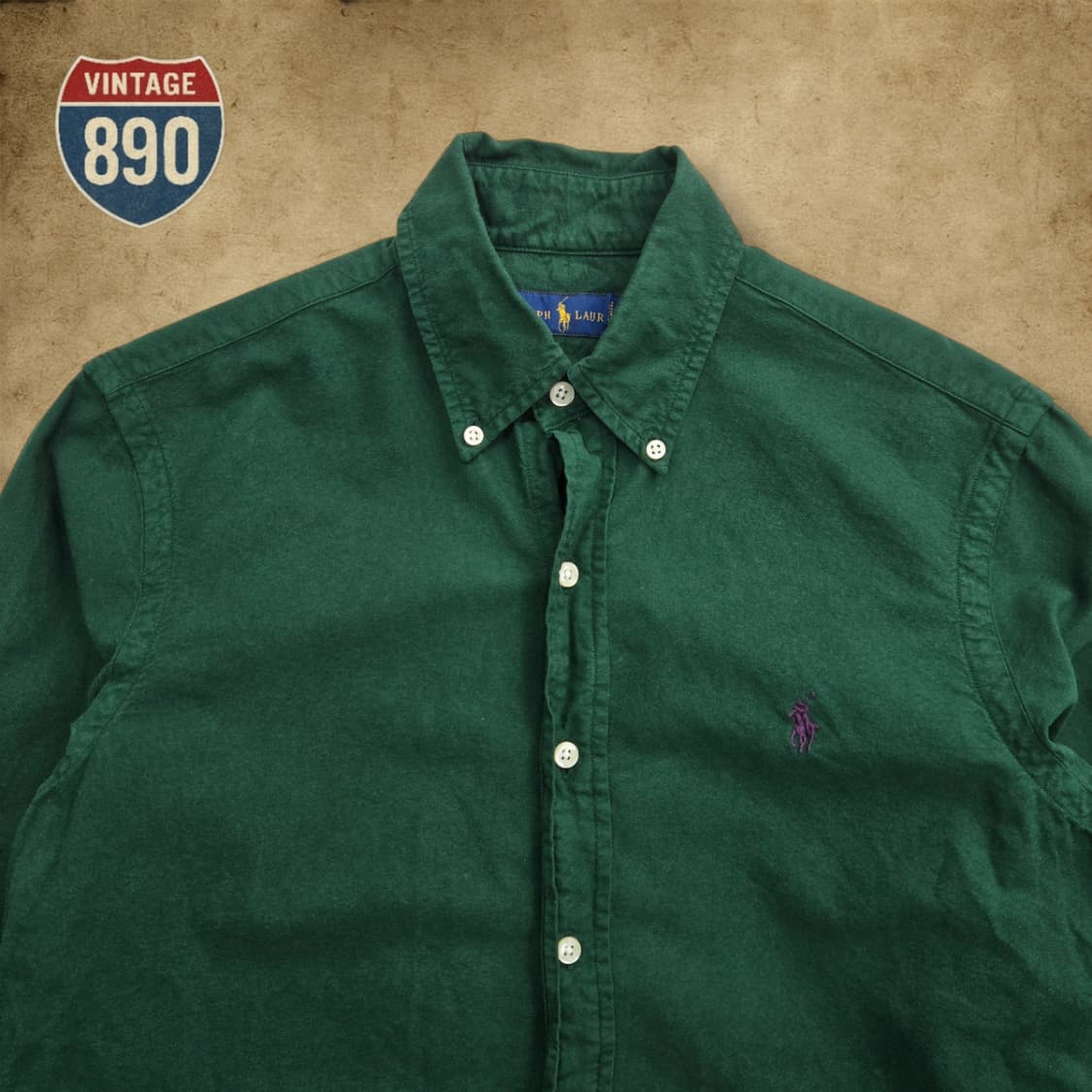 [XS] POLO 폴로랄프로렌 솔리드 옥스포드 셔츠 상품이미지2