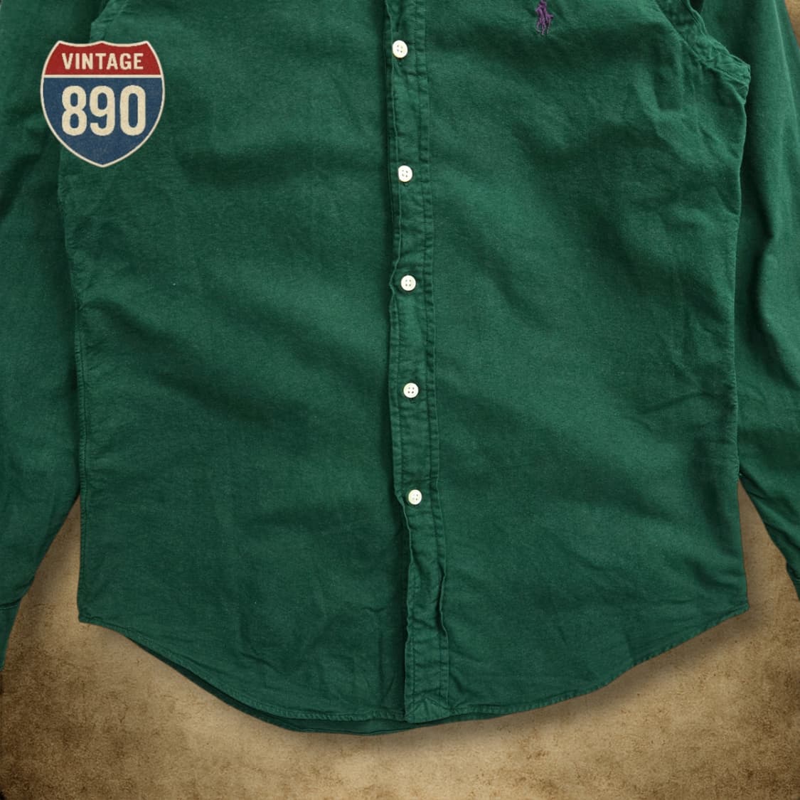 [XS] POLO 폴로랄프로렌 솔리드 옥스포드 셔츠 상품이미지3