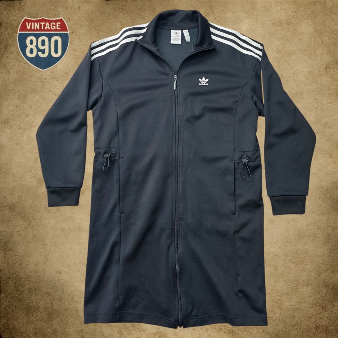 [M] adidas 아디다스 롱 트랙탑 져지 원피스 상품이미지1