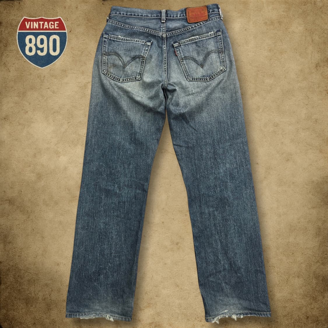 [29] LEVIS 리바이스 503 일본판 데미지 데님 청바지 상품이미지7