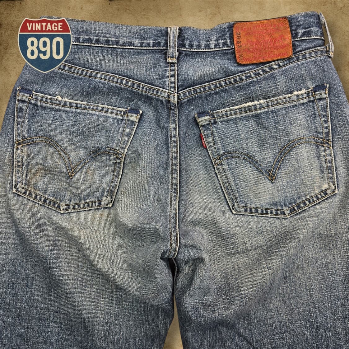 [29] LEVIS 리바이스 503 일본판 데미지 데님 청바지 상품이미지8
