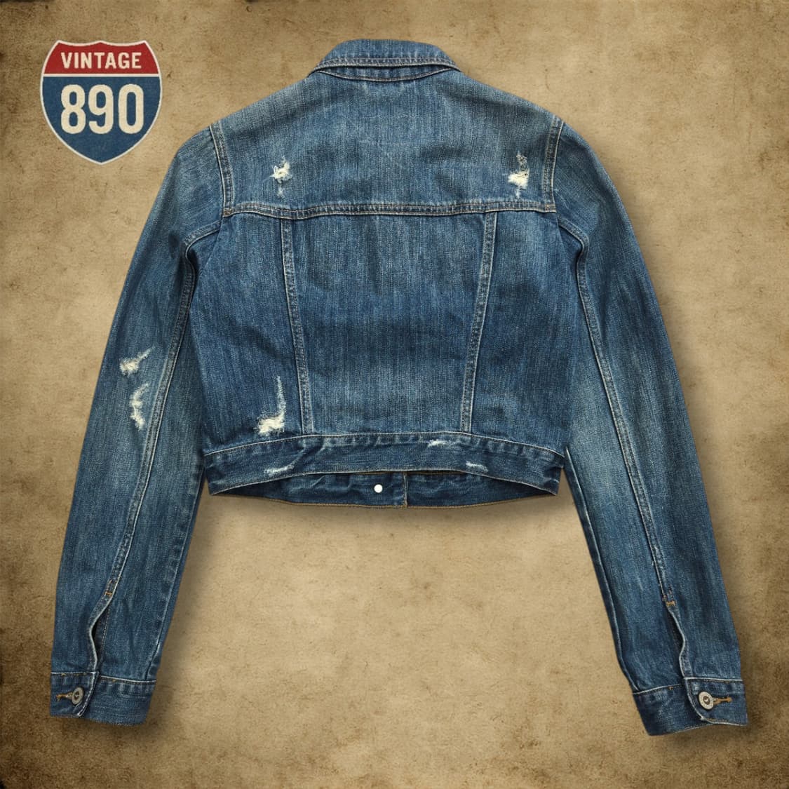 [M] Hollister 홀리스터 데미지 트러커 청자켓 상품이미지6