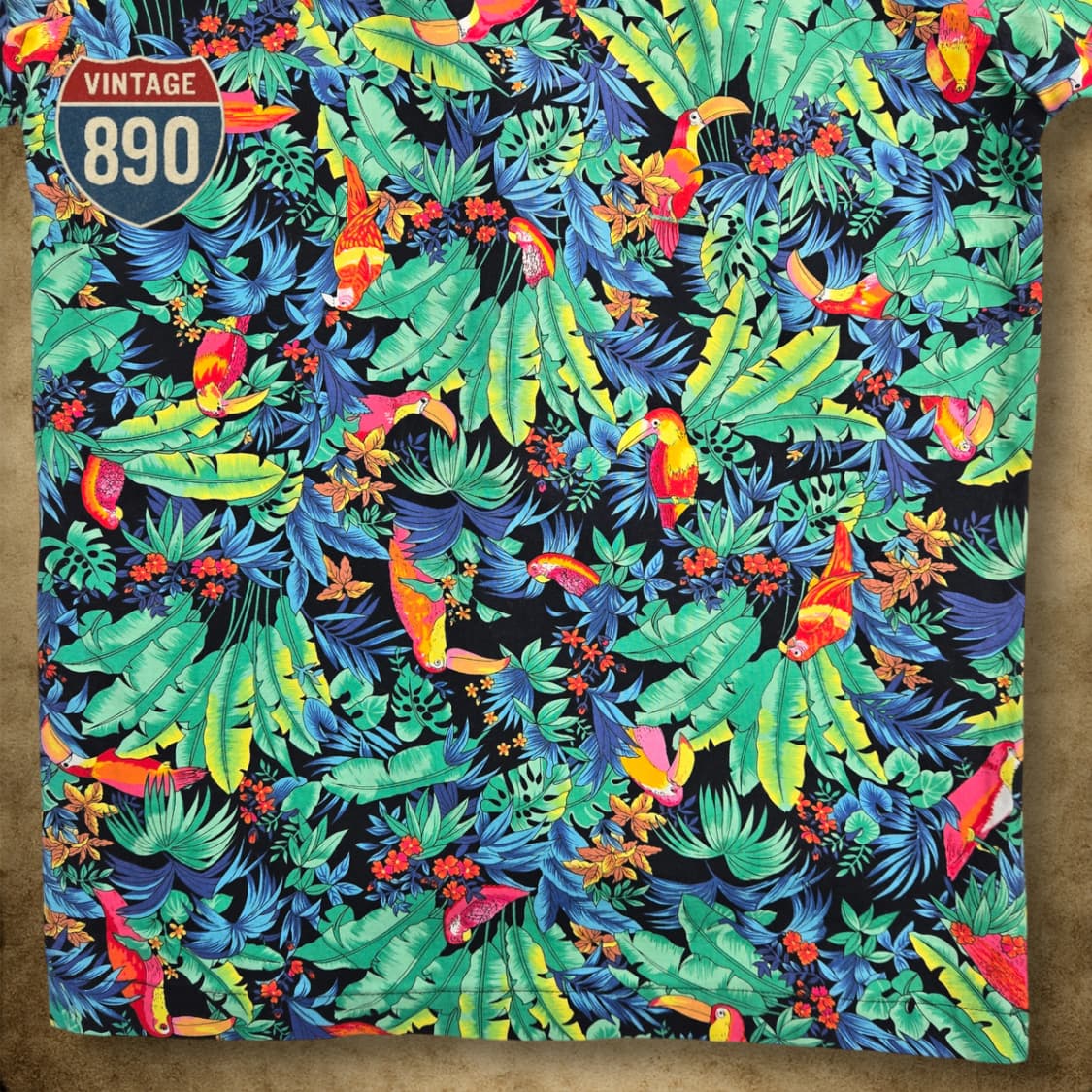 [L] TOUCAN DANCE 투칸댄스 USA 90s 하와이안 셔츠 상품이미지9