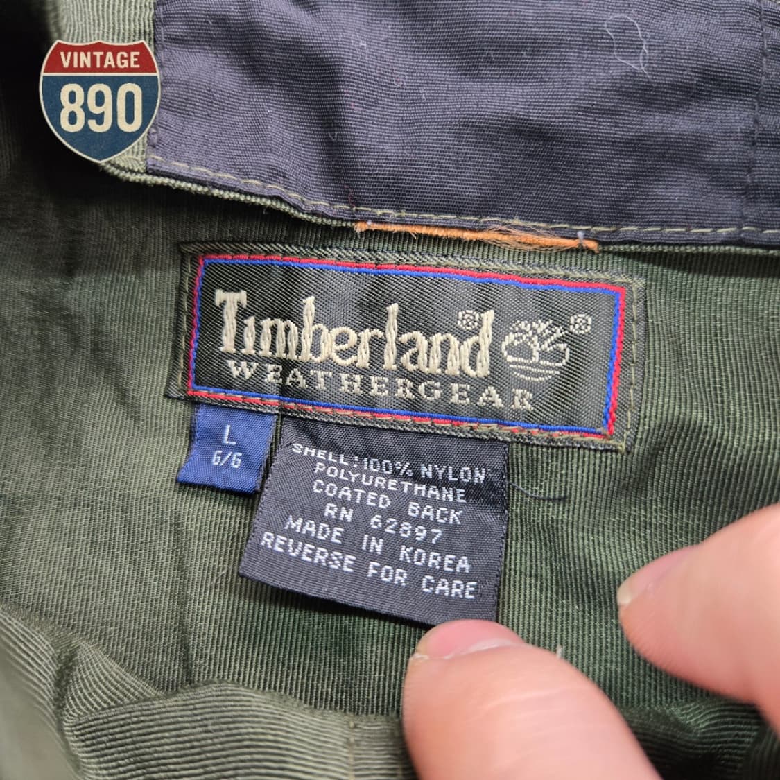 [L] Timberland 팀버랜드 90s 웨더기어 바람막이 자켓 상품이미지6