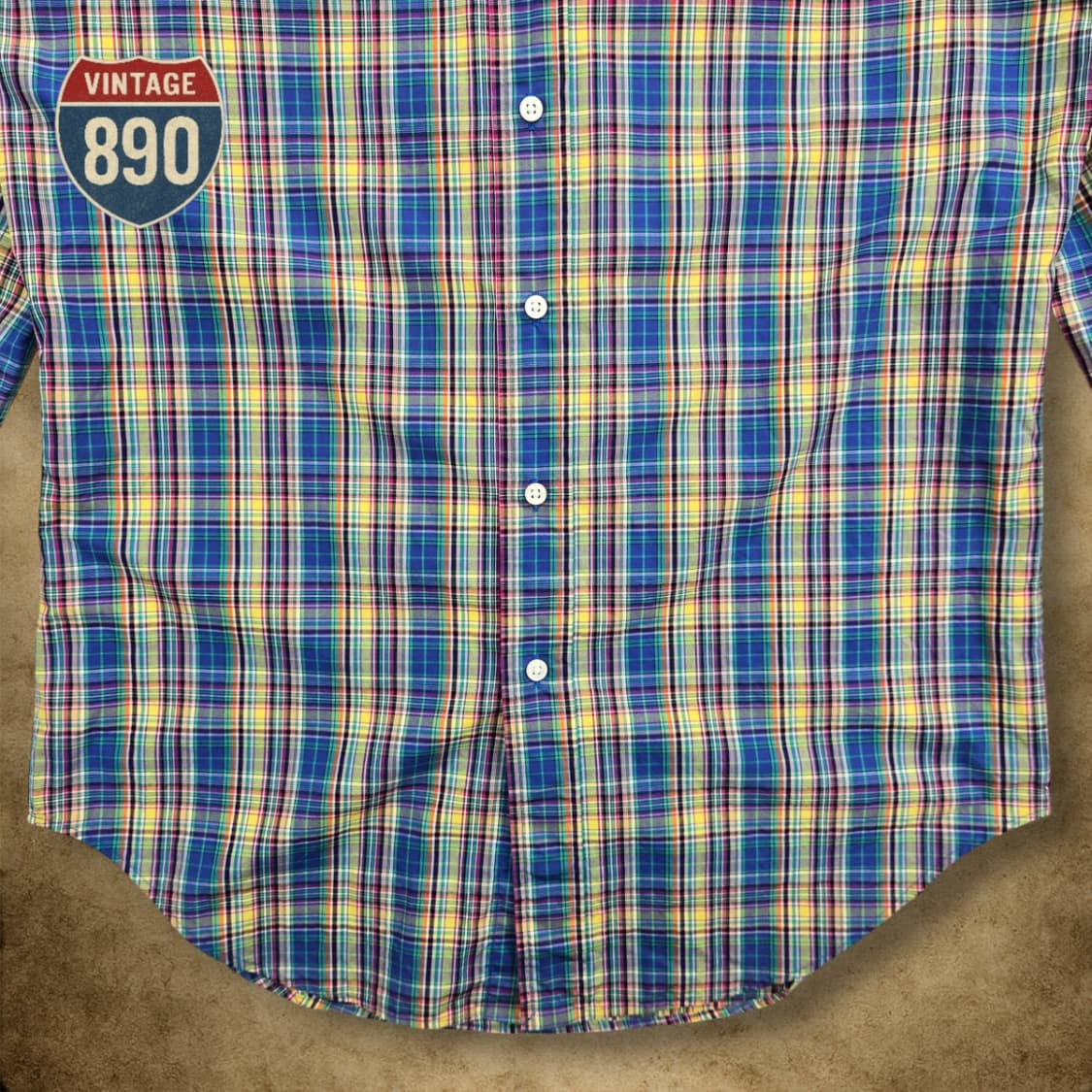 [S] Ralph Lauren 랄프로렌 멀티체크 클래식핏 셔츠 상품이미지3