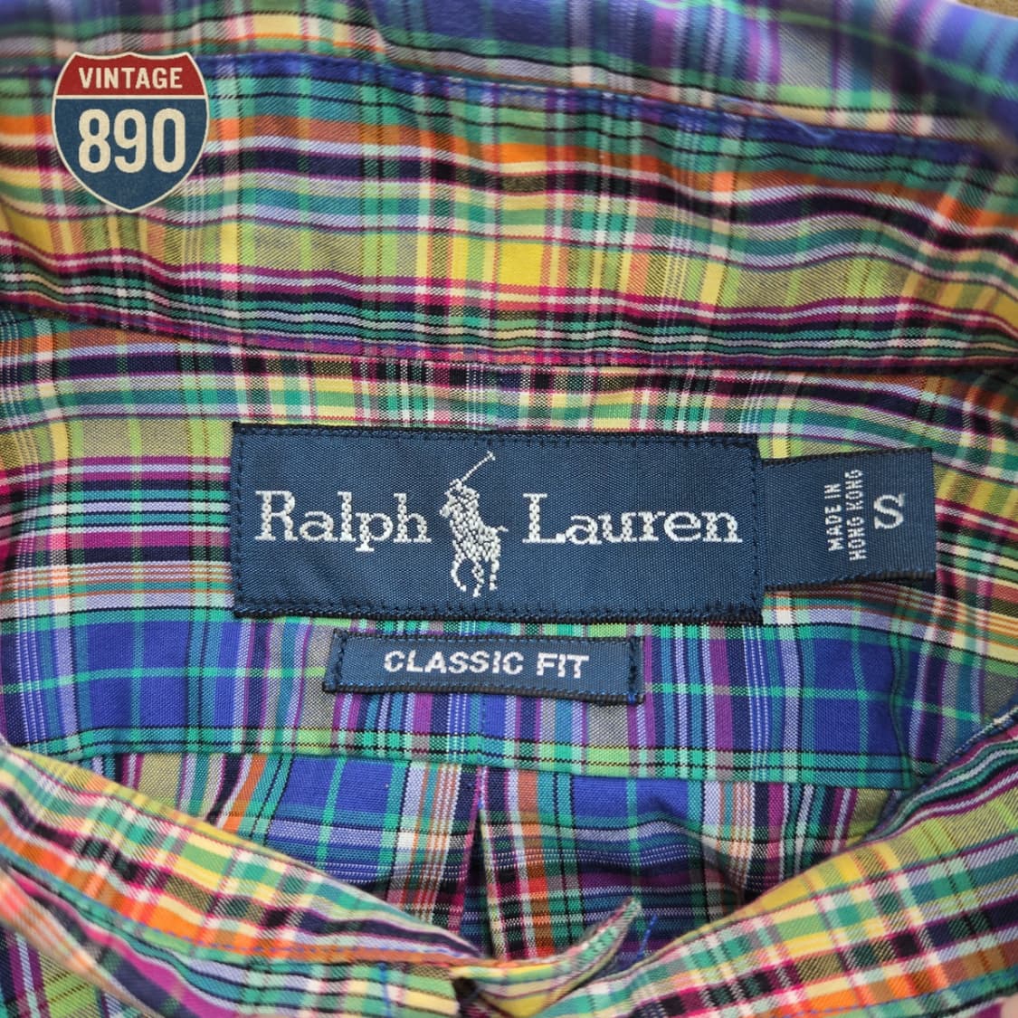 [S] Ralph Lauren 랄프로렌 멀티체크 클래식핏 셔츠 상품이미지6