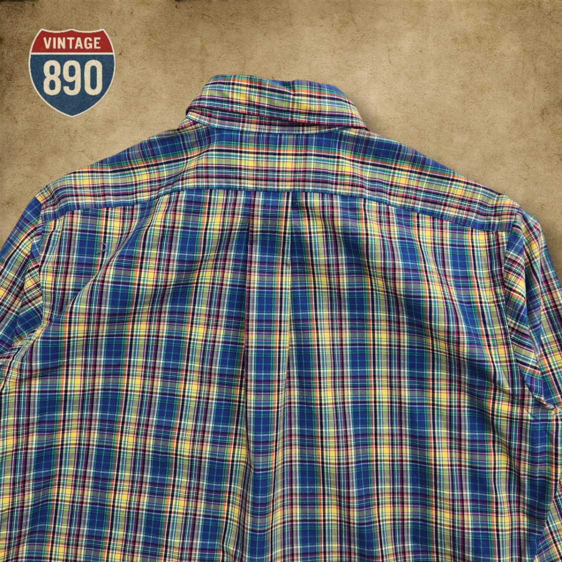 [S] Ralph Lauren 랄프로렌 멀티체크 클래식핏 셔츠 상품이미지9