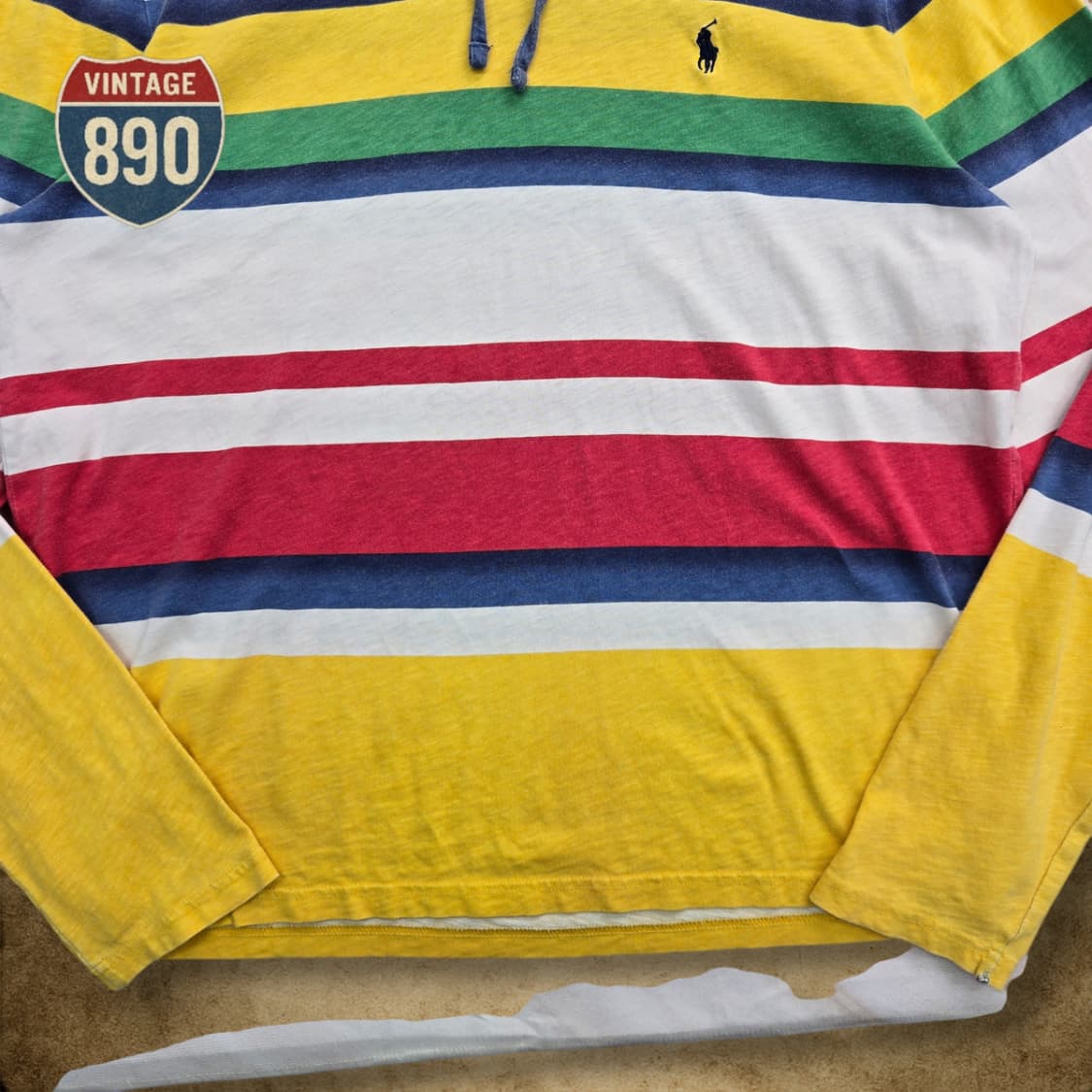 [L] POLO Ralph Lauren 폴로 랄프로렌 긴팔 후드 티셔츠 상품이미지3