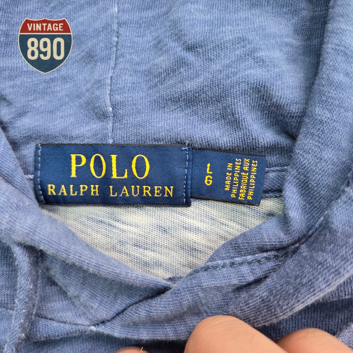 [L] POLO Ralph Lauren 폴로 랄프로렌 긴팔 후드 티셔츠 상품이미지5