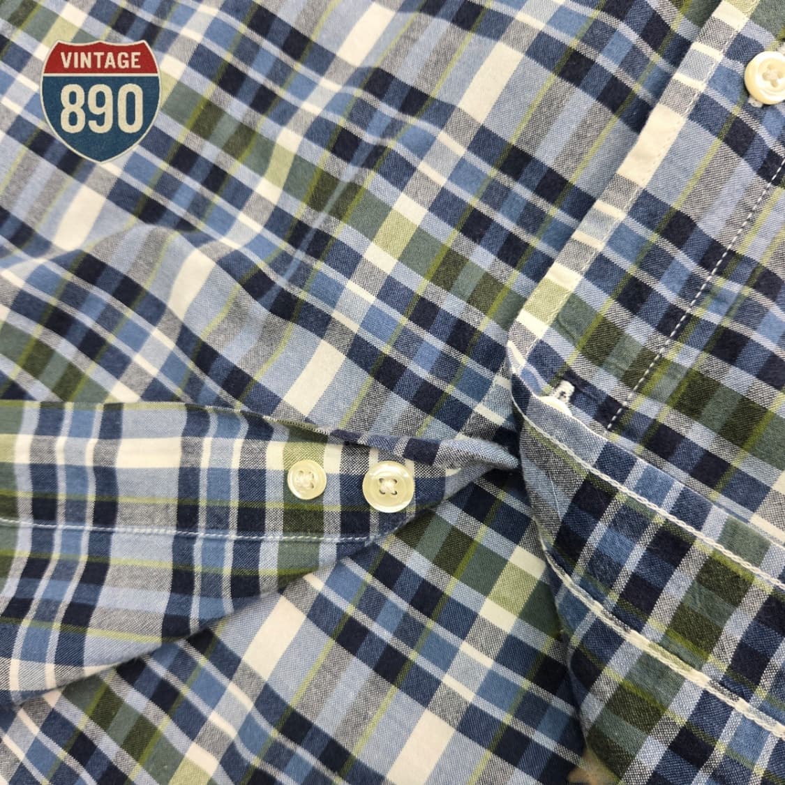 [M] Brooks Brothers 브룩스브라더스 체크 반팔 셔츠 상품이미지7