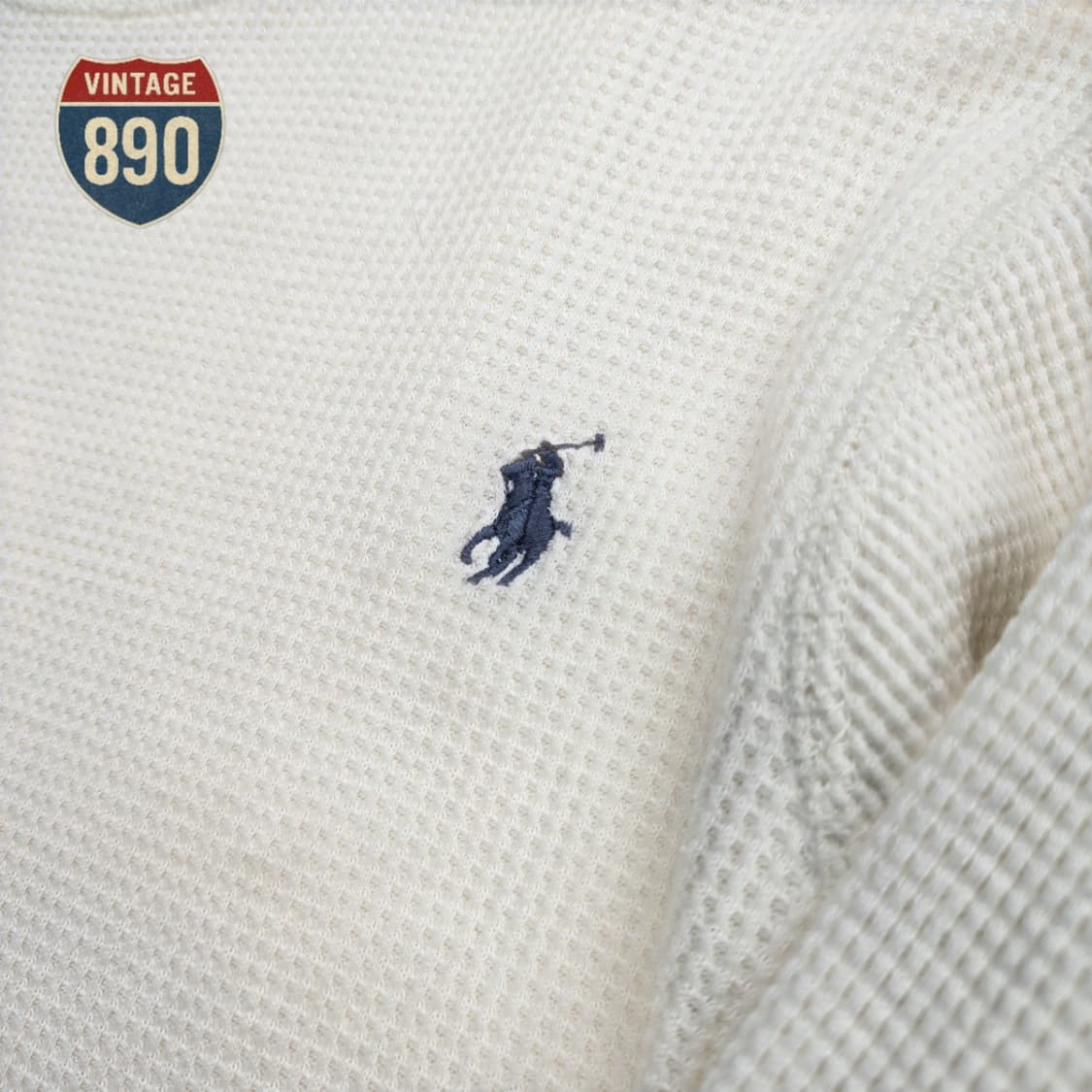 [L] POLO Ralph Lauren 폴로 랄프로렌 와플 니트 티셔츠 상품이미지5