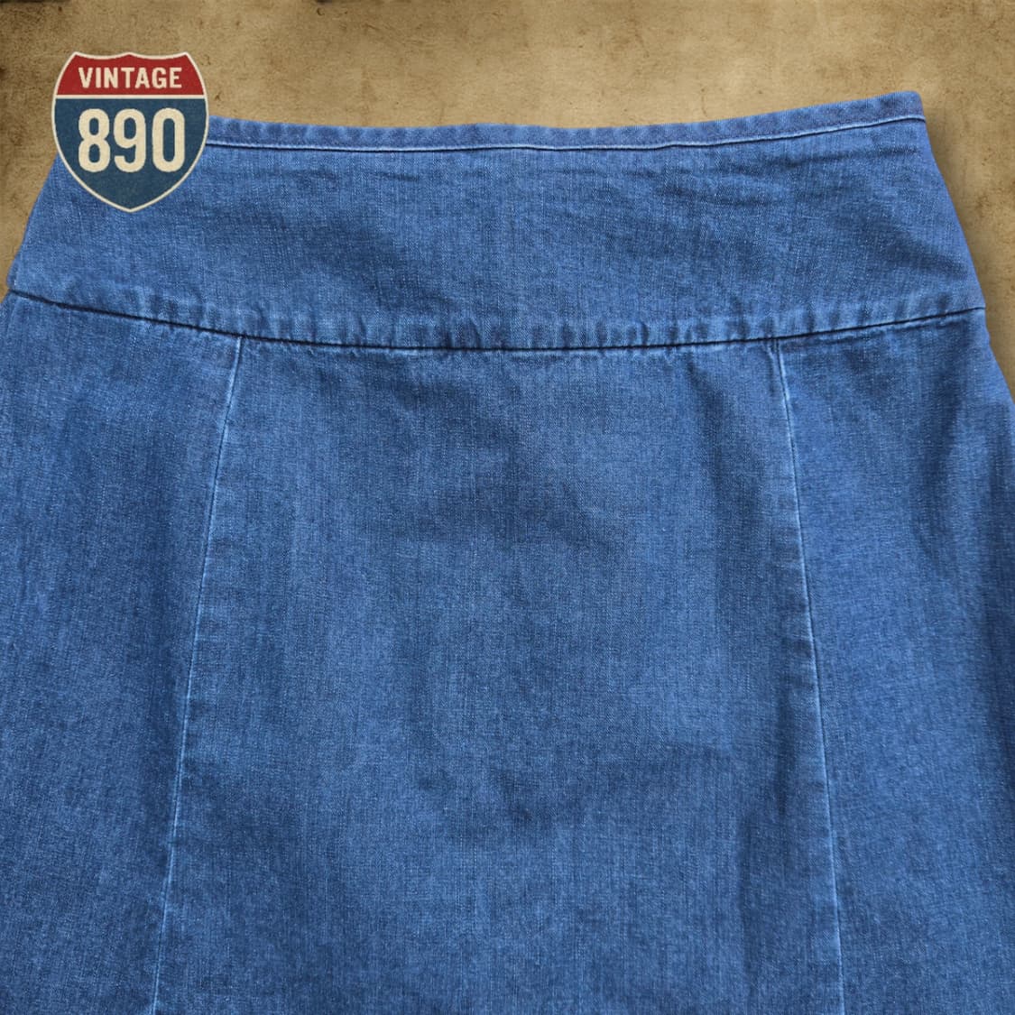 [38,26] APC 아페쎄 데님 롱스커트 상품이미지6