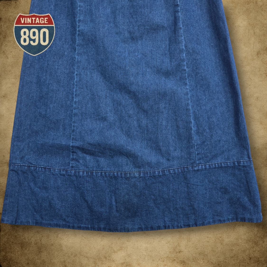 [38,26] APC 아페쎄 데님 롱스커트 상품이미지7