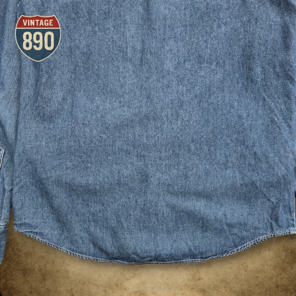 [L] JPN VTG HANJIRO 한지로 웨스턴 데님셔츠 상품이미지8