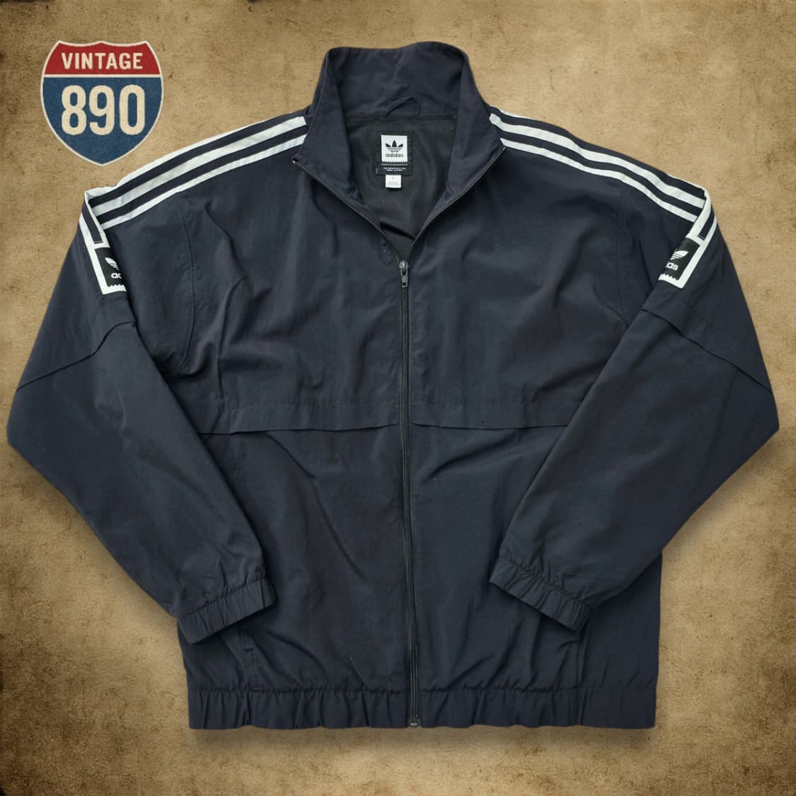 [L] adidas 아디다스 스탠다드 바람막이 자켓 상품이미지1