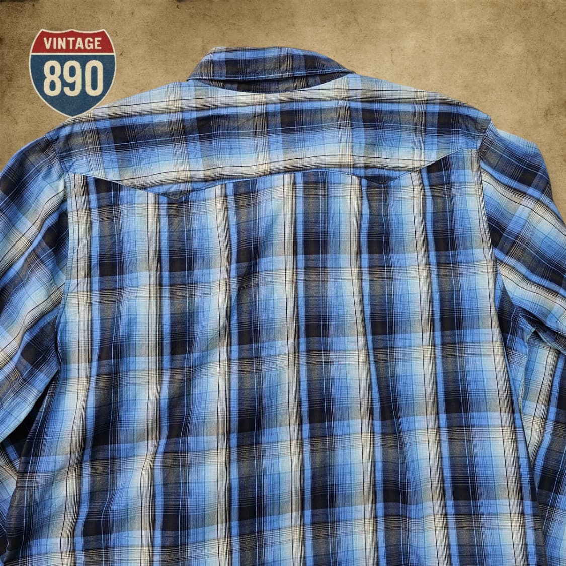 [100] Levi's 리바이스 웨스턴 체크 셔츠 상품이미지8