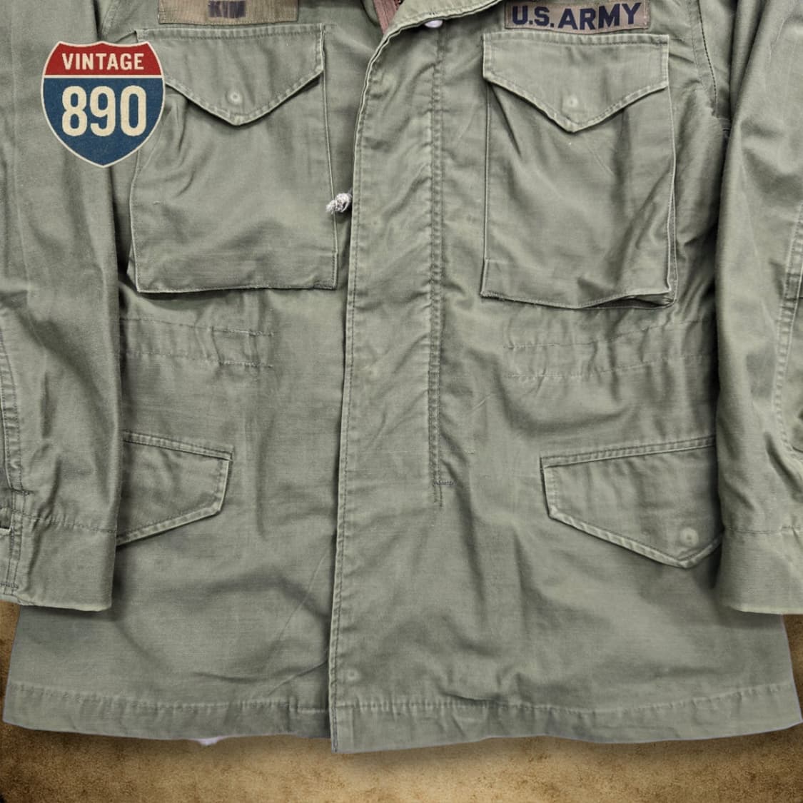 [S 95] US ARMY 80S M65 필드자켓 3세대 3 GEN 상품이미지3